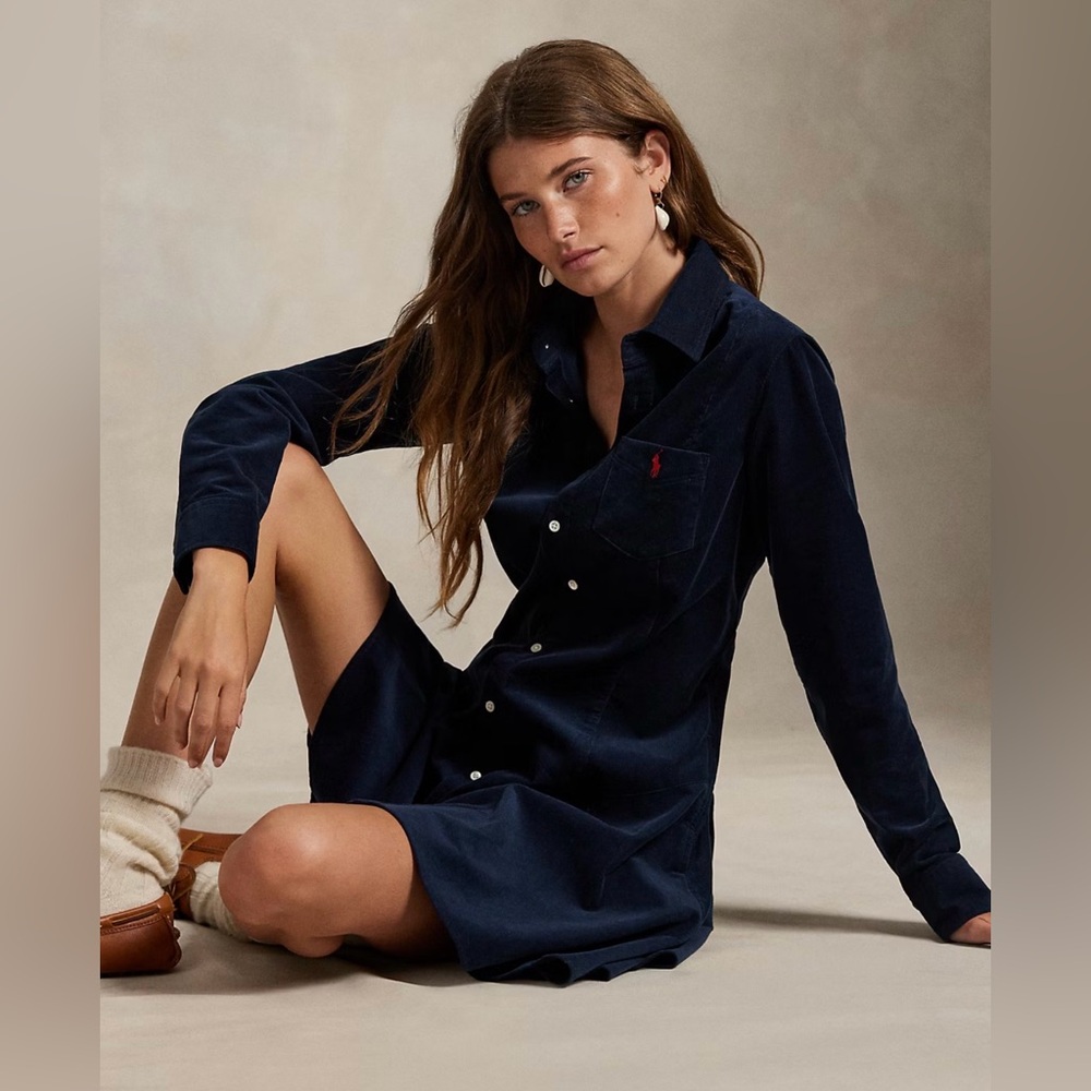 Ralph Lauren Corduroy Dress - Picture 2 of 6